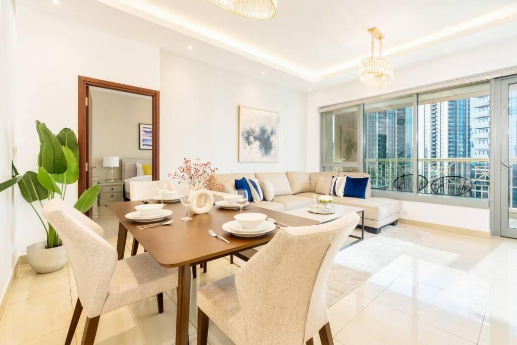 New! Luxury 3Bedroom With Spectacular Burj Views Downtown Dubai Eksteriør billede