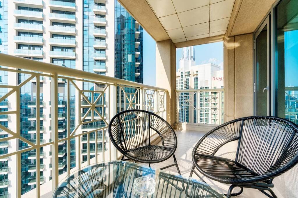 New! Luxury 3Bedroom With Spectacular Burj Views Downtown Dubai Eksteriør billede