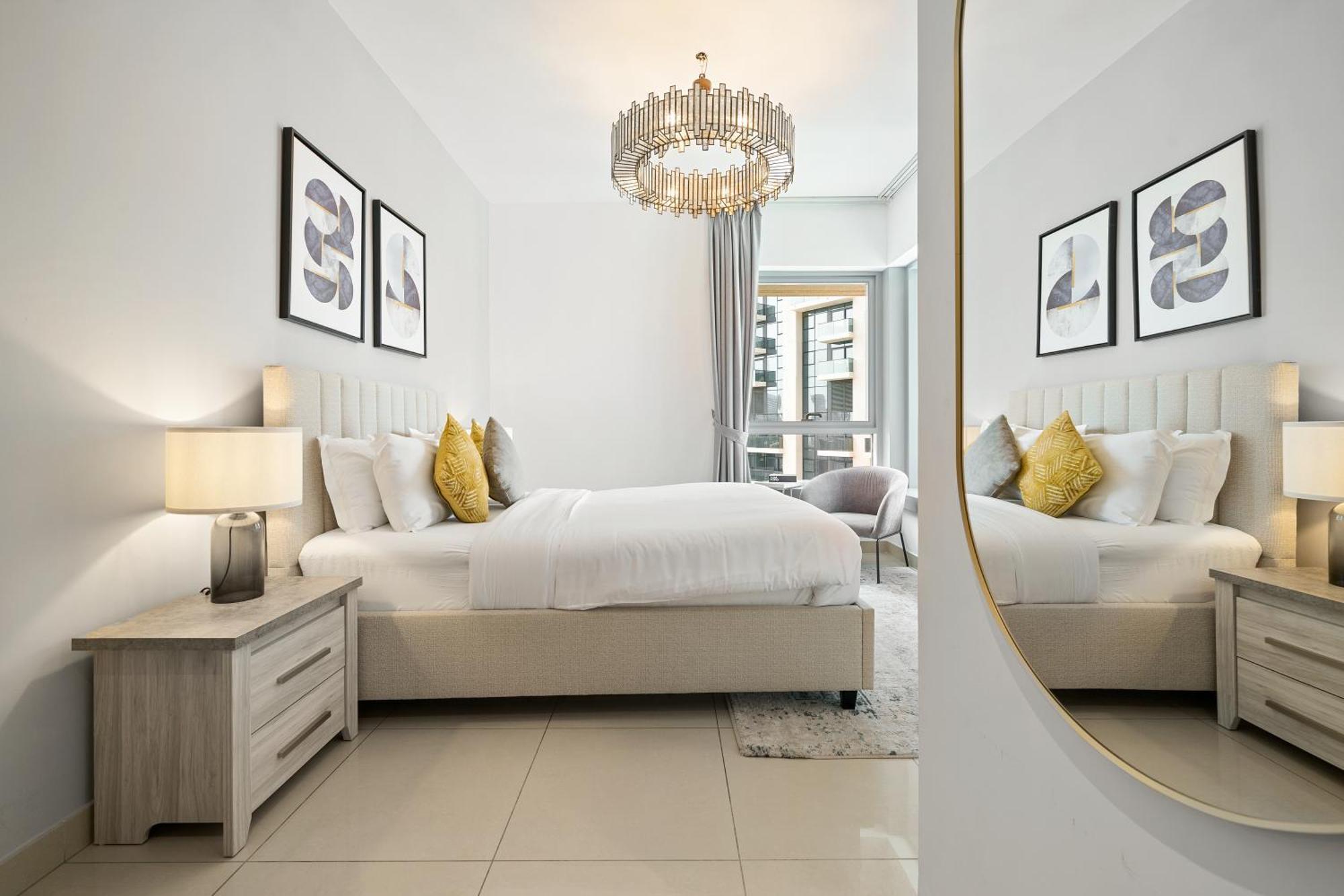 New! Luxury 3Bedroom With Spectacular Burj Views Downtown Dubai Eksteriør billede