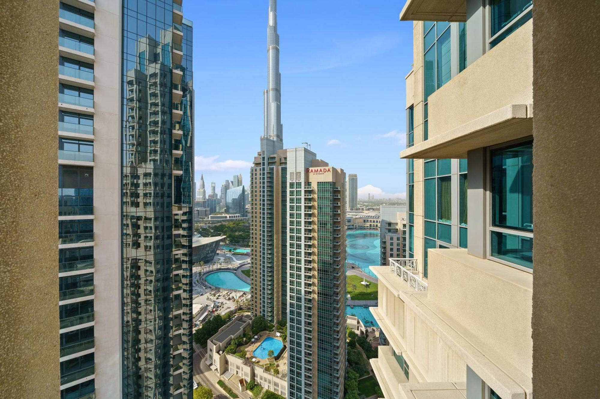New! Luxury 3Bedroom With Spectacular Burj Views Downtown Dubai Eksteriør billede