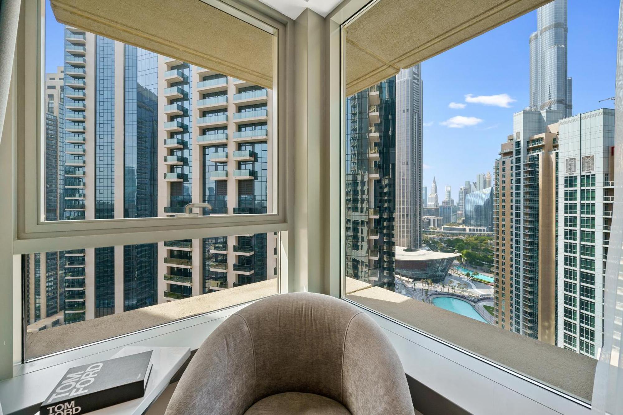 New! Luxury 3Bedroom With Spectacular Burj Views Downtown Dubai Eksteriør billede